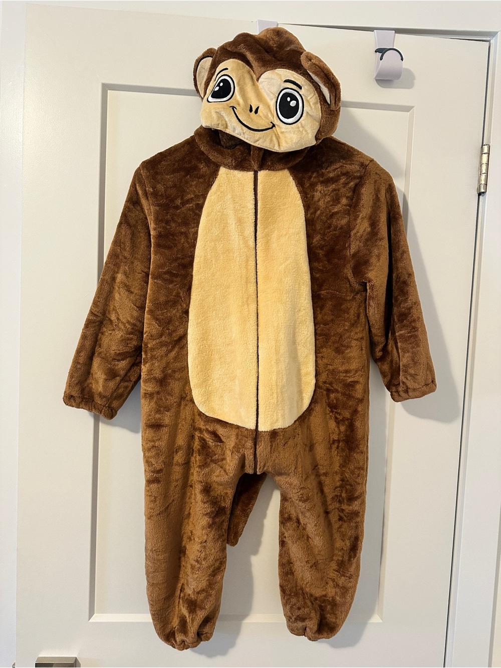 Toddler Monkey Zip Up Halloween Costume Size 2/3